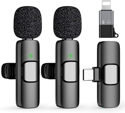 WIRELESS MICROPHONE PACK ( TYPE-C & IOS USB )